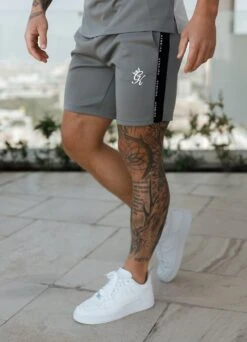 Gym King Taped Core Plus Short - Steel