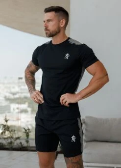 Gym King Taped Core Plus Tee - Black
