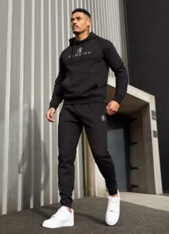 Gym King Pro Logo Jogger - Black -Gym King Store 2R3A2816copy
