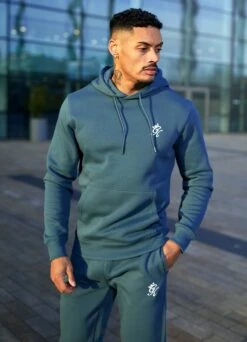 Gym King Fundamental Fleece Hood - Twilight Blue -Gym King Store 2R3A3196copy