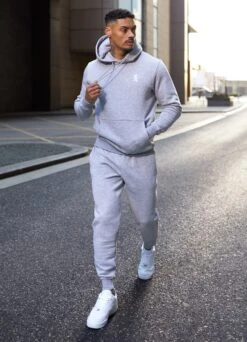 Gym King Fundamental Fleece Jogger - Grey Marl -Gym King Store 2R3A3265copy 621e2ff0 2cf5 4d21 880b 7c9a6a008d42