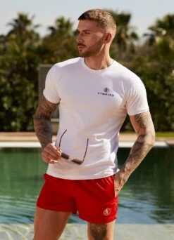 Gym King Pro Classic Tee - White -Gym King Store 2R3A7062