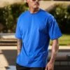 Gym King Blaze Jersey Tee - Sonic Blue -Gym King Store 2R3A7183