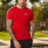 Gym King Pro Classic Tee - Salsa -Gym King Store 2R3A7215