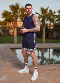 Gym King Higher State Short - Navy -Gym King Store 2R3A7698