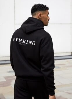 Gym King Established Hood - Black -Gym King Store 2R3A7925copy