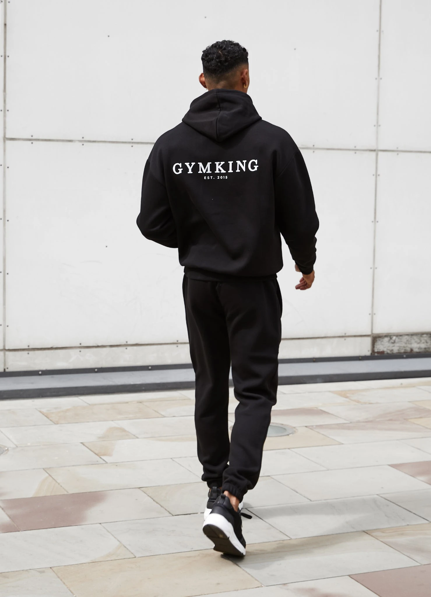 Gym King Established Tracksuit - Black 5 Gym King Established Tracksuit - Black - Image 3