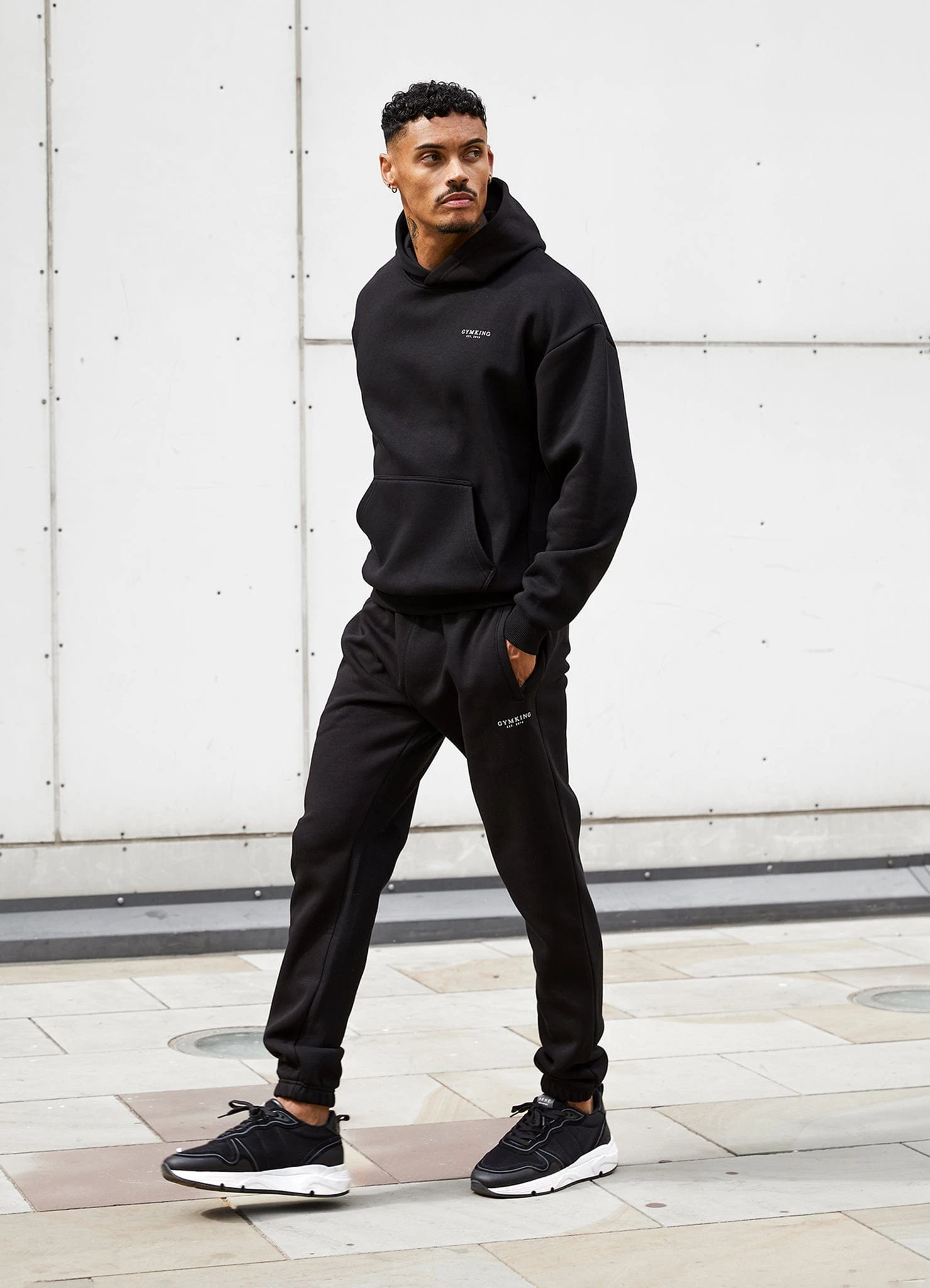 Gym King Established Tracksuit - Black 3 Gym King Established Tracksuit - Black