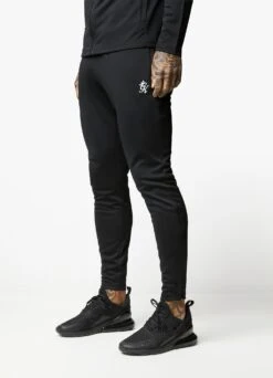 Gym King 365 Lightweight Poly Training Tracksuit - Black -Gym King Store 365LIGHTWEIGHTTRAININGHOOD PANT BLACKTST A291GTSB 291H 8454b399 d8a2 4076 837e 80e45813fd89