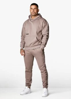 Gym King Covert Linear Logo Tracksuit - Iron