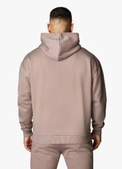 Gym King Covert Linear Logo Hood - Iron -Gym King Store 3 142