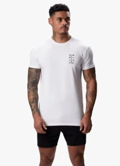 Gym King Split Tee - White -Gym King Store 3 52b92f64 4474 48a3 9fa3 95854b96b6d1