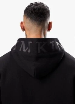 Gym King Alpha 1/2 Zip Hood - Black -Gym King Store ALHA12ZIPHOOD JOGGER BLACKTST A2BG1TSB A2ALJ 100