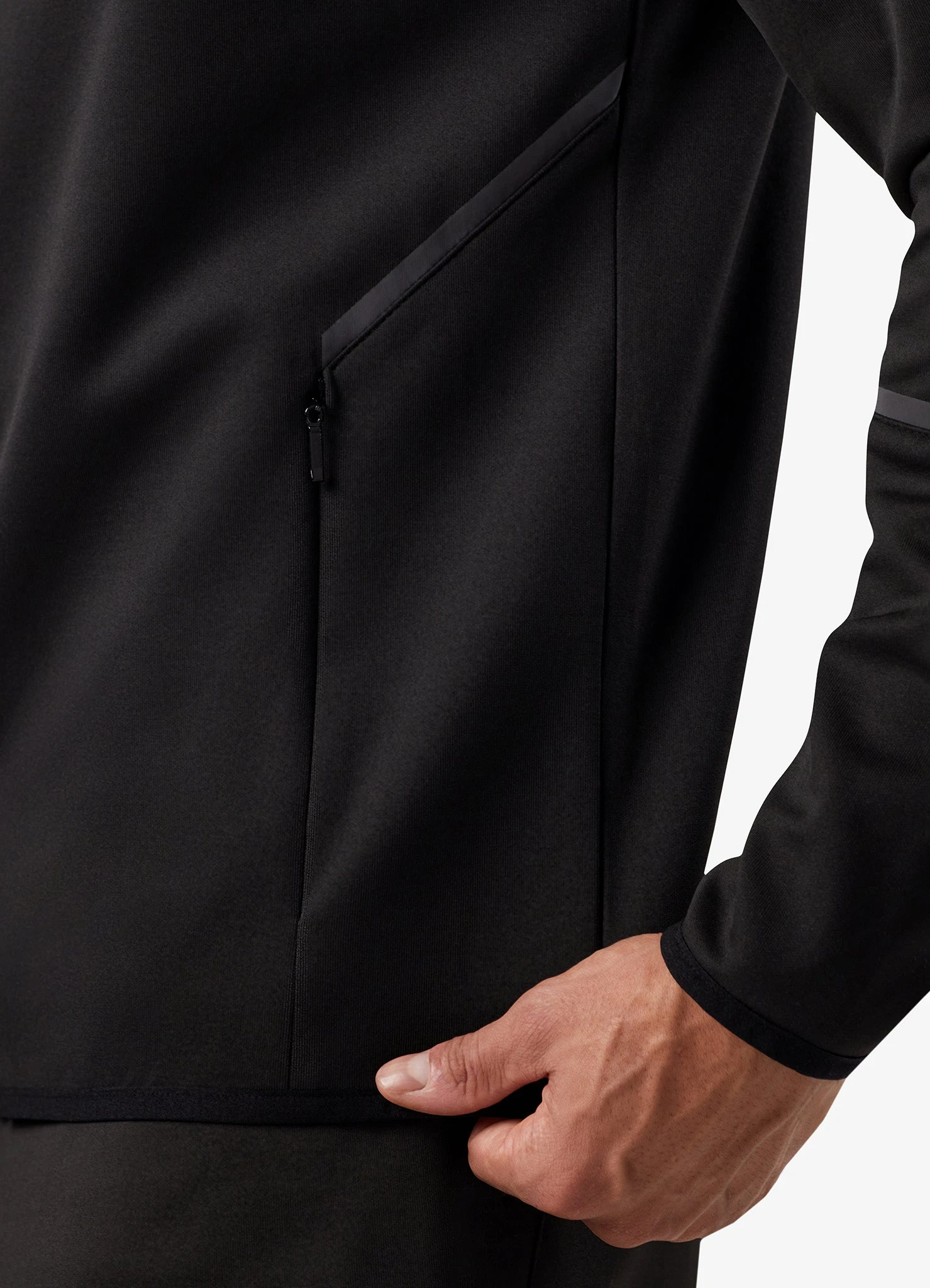 Gym King Alpha Poly FZ Hood - Black 14 Gym King Alpha Poly FZ Hood - Black - Image 12