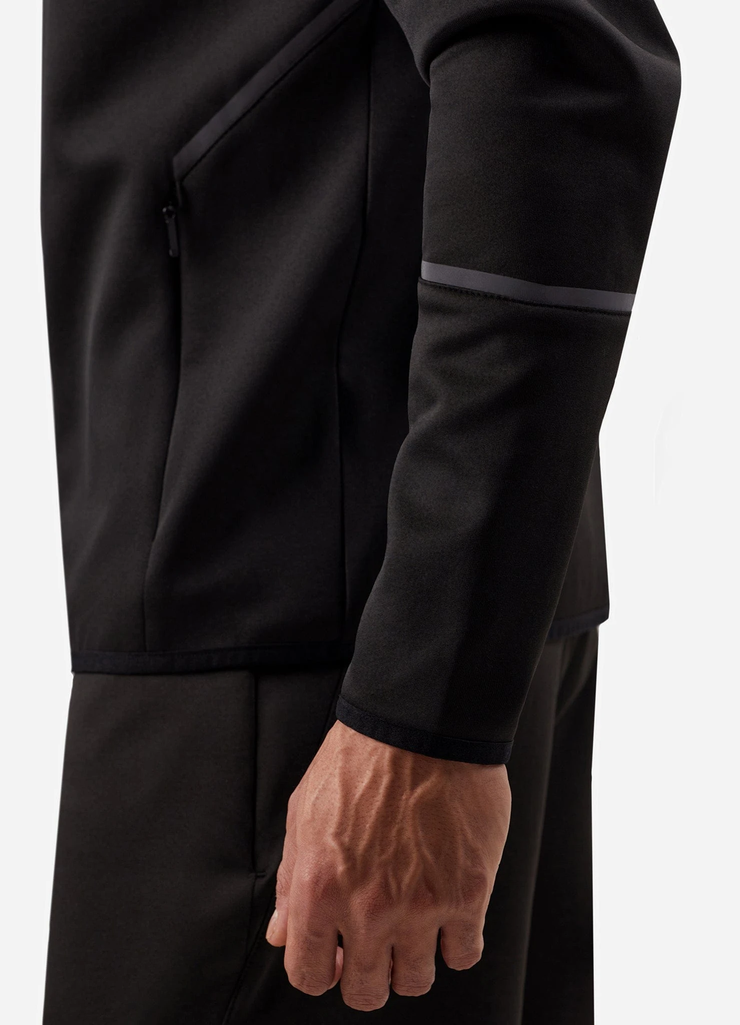 Gym King Alpha Poly FZ Hood - Black 12 Gym King Alpha Poly FZ Hood - Black - Image 10