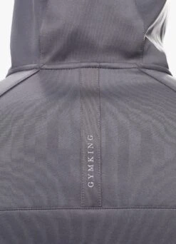 Gym King Alpha Poly FZ Hood - Graphite -Gym King Store ALPHAPOLYFZHOOD JOGGER GRAPHITETST B2BEOTSB A2BFZ 50