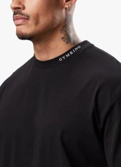 Gym King Alpha Tee - Black -Gym King Store ALPHATEE JOGGER BLACKSST A2CQDTSB A2ALJ 88