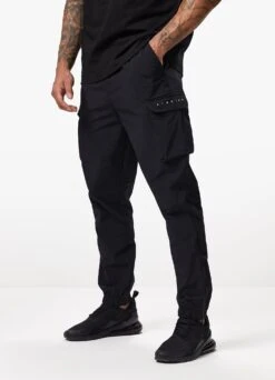 Gym King Rebellion Cargo Jogger - Black -Gym King Store ALPHATEE JOGGER BLACKSST A2CQDTSB A2ALJ 90