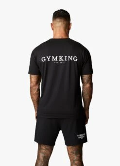 Gym King X Aspinall Limited Edition Established Tee - Black 22 Gym King X Aspinall Limited Edition Established Tee - Black -Gym King Store ASPINALLTEE 04