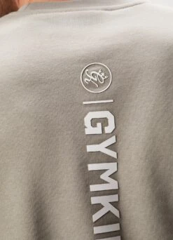 Gym King Aventus Drop Shoulder Crew - Taupe -Gym King Store AVENTUSSWEATSHIRT JOGGER TAUPESWT B2CY1TSB B2CY3 109