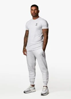 Gym King Aventus Jogger - Snow Marl -Gym King Store AVENTUSTEE JOGGER SNOWMARLSST A2BLJTSB A2BLN 20