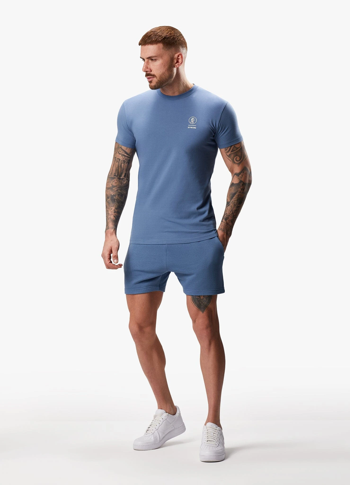 Gym King Aventus Short - Blue Smoke 12 Gym King Aventus Short - Blue Smoke - Image 10