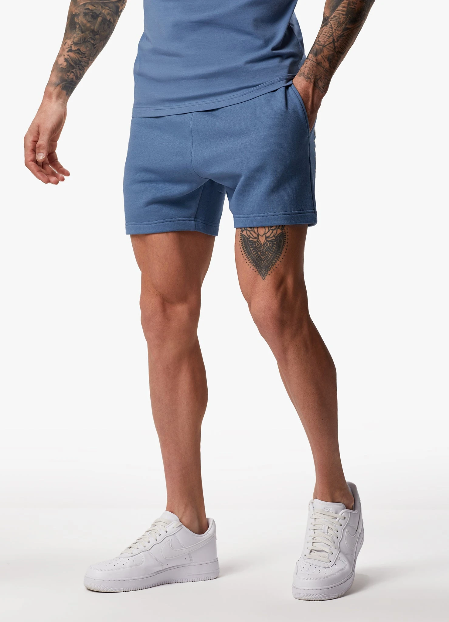 Gym King Aventus Short - Blue Smoke 13 Gym King Aventus Short - Blue Smoke - Image 11