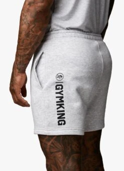 Gym King Aventus Short - Snow Marl -Gym King Store AVENTUSTEE SHORT SNOWMARLSST A2BLJSHR A2BLT 35