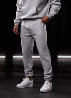 Gym King Established Tracksuit - Light Grey Marl -Gym King Store BF23MENSCAMP13578copy 9df5b005 a5a1 4070 9e89 e26cb003b39a