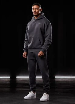 Gym King Established Hood & Jogger - Dark Pewter -Gym King Store BF23MENSCAMP13628copy