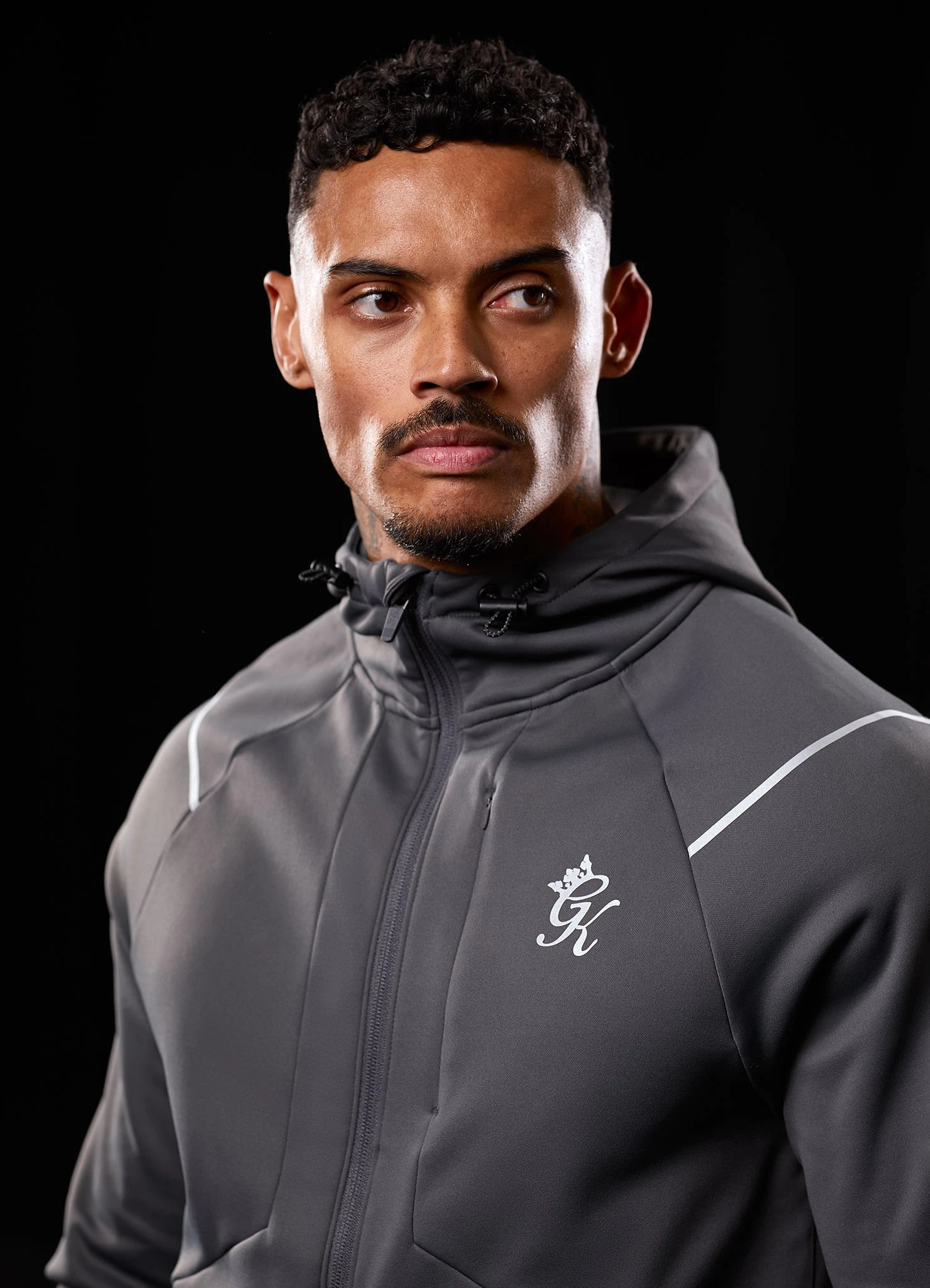 Gym King Reflect Poly FZ Tracksuit - Graphite 20 Gym King Reflect Poly FZ Tracksuit - Graphite - Image 18