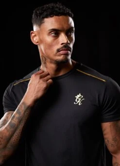 Gym King Flex Tee - Black/Gold -Gym King Store BF23MENSCAMP13967copy 0bce305c 4cec 49c2 9a91 f77d89401de7