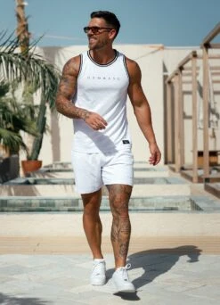 Gym King Brooklyn Mesh Vest - White 18 Gym King Brooklyn Mesh Vest - White -Gym King Store BM14 f7a6b396 0e5a 4f84 887b fccb43ac7783