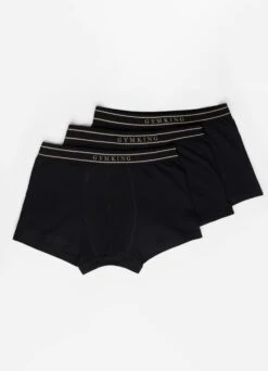 Accessories Gym King Boxers (3PK) - Black/Gold