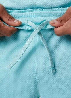 Gym King Brooklyn Mesh Short - Aqua Blue -Gym King Store BROOKLYNMESHVEST SHORT BLUEVST A2COMSHR A2COO260