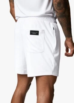 Gym King Brooklyn Mesh Short - White -Gym King Store BROOKLYNMESHVEST SHORT WHITEVST A29THSHR A29TK 107