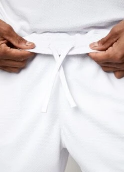 Gym King Brooklyn Mesh Short - White -Gym King Store BROOKLYNMESHVEST SHORT WHITEVST A29THSHR A29TK 109