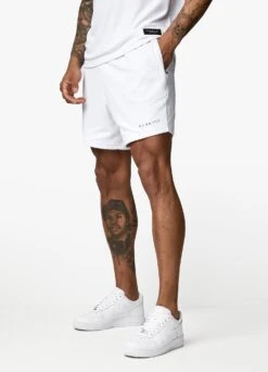 Gym King Brooklyn Mesh Short - White -Gym King Store BROOKLYNMESHVEST SHORT WHITEVST A29THSHR A29TK 95 d389c36d 08cc 4730 aadc 8e6e34433373