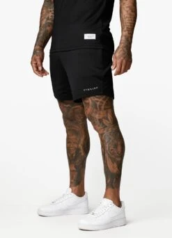 Gym King Brooklyn Mesh Short - Black -Gym King Store BROOKLYNMESH SHORT BLACKVST A29TFSHR A29TJ 110