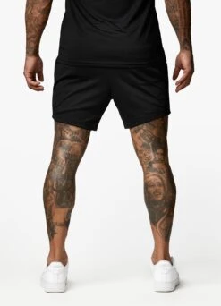 Gym King Brooklyn Mesh Short - Black -Gym King Store BROOKLYNMESH SHORT BLACKVST A29TFSHR A29TJ 111