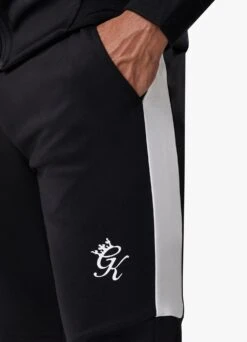Gym King Core Plus Poly Funnel & Jogger - Black -Gym King Store COREPLUSPOLYFZHOOD JOGGER BLACK 74
