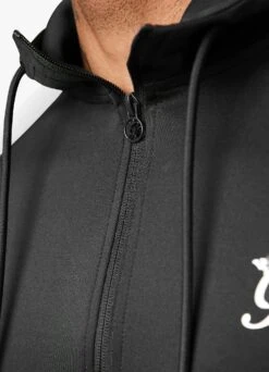 Gym King Core Plus Poly FZ Hood - Black -Gym King Store COREPLUSPOLYFZHOOD JOGGER DEEPBLUETST A2BUUTSB A2BUV 72