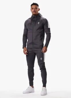 Gym King Core Plus Poly FZ Hood - Graphite 21 Gym King Core Plus Poly FZ Hood - Graphite -Gym King Store COREPLUSPOLYFZHOOD JOGGER GRAPHITETST B2CRPTSB B2CRS 180