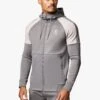 Gym King Core Plus Poly FZ Hood - Grey