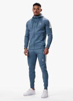 Gym King Core Plus Poly Jogger - Smoke Blue -Gym King Store COREPLUSPOLYFZHOOD JOGGER STONEBLUETST A2CJETSB A2CJL 356 b5fd7f61 d6ef 4548 a049 b3106e45e7ed