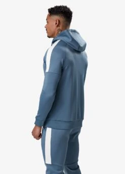 Gym King Core Plus Poly FZ Hood - Smoke Blue 15 Gym King Core Plus Poly FZ Hood - Smoke Blue -Gym King Store COREPLUSPOLYFZHOOD JOGGER STONEBLUETST A2CJETSB A2CJL 358