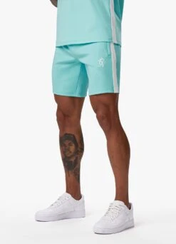 Gym King Core Plus Poly Short - Aqua Blue -Gym King Store COREPLUSPOLYVEST AQUABLUEVST B2D1K 341