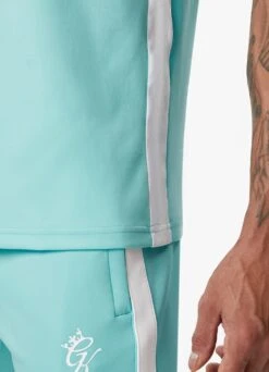 Gym King Core Plus Poly Vest - Aqua Blue -Gym King Store COREPLUSPOLYVEST AQUABLUEVST B2D1K 344