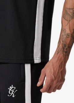 Gym King Core Plus Poly Vest - Black -Gym King Store COREPLUSPOLYVEST SHORT BLACKVST A2CK1SHR C21N2 07