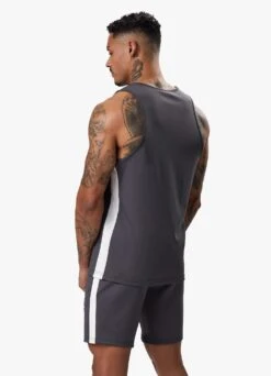 Gym King Core Plus Poly Vest - Graphite -Gym King Store COREPLUSPOLYVEST SHORT GRAPHITEVST A2CK2SHR B2CRZ 205